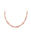 Two Simple Chain Silver Necklace SPE-5390